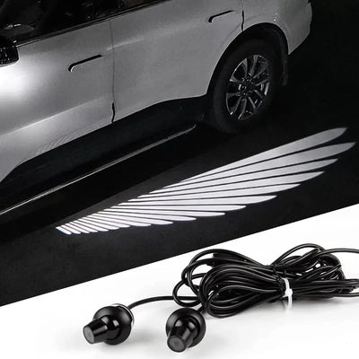 LED Car Door Light Angel Wings Ghost Shadow Projector