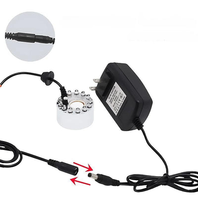 LED Light Decorative Fog Machine For Halloween Holiday Decorations