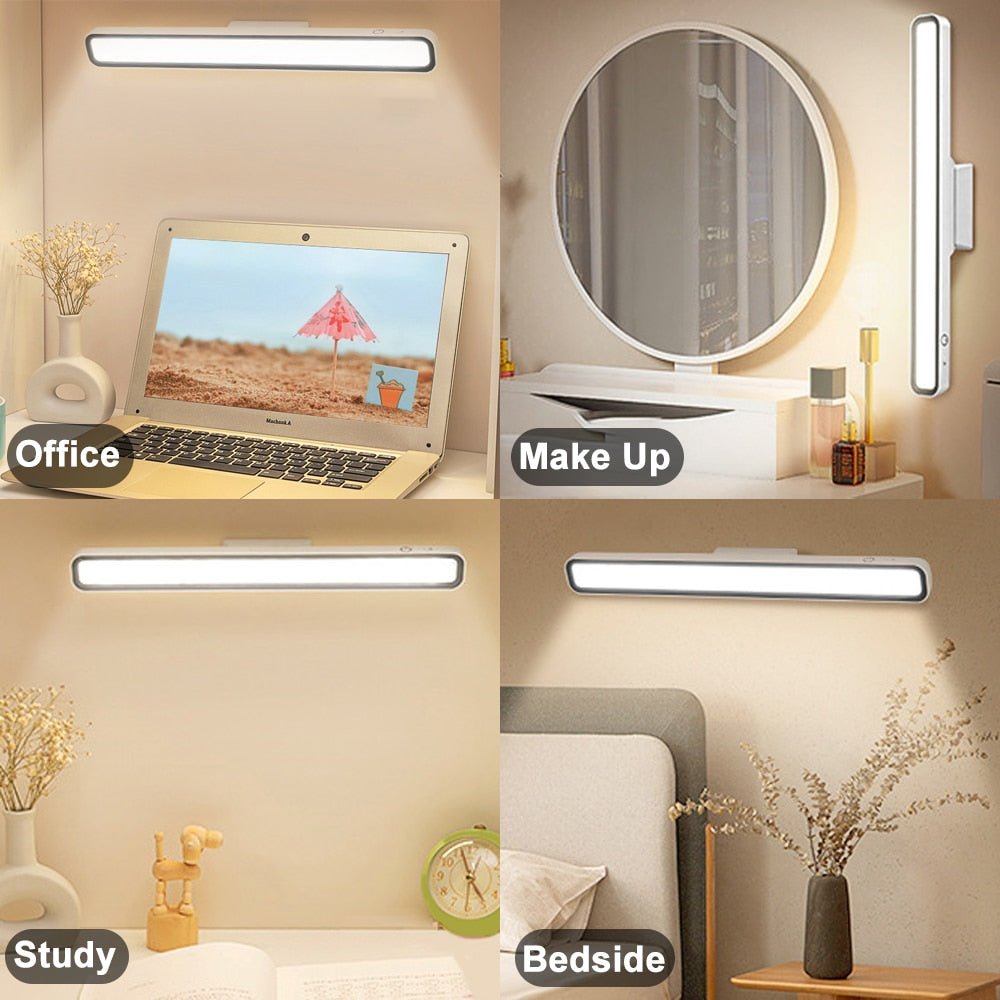 Magnetic Rechargeable LED Light Dimmable Touch Multifunctional Lamp
