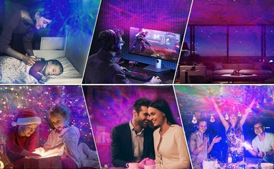 Galaxy Projector LED Lights Starry Sky Night Light For Bedroom