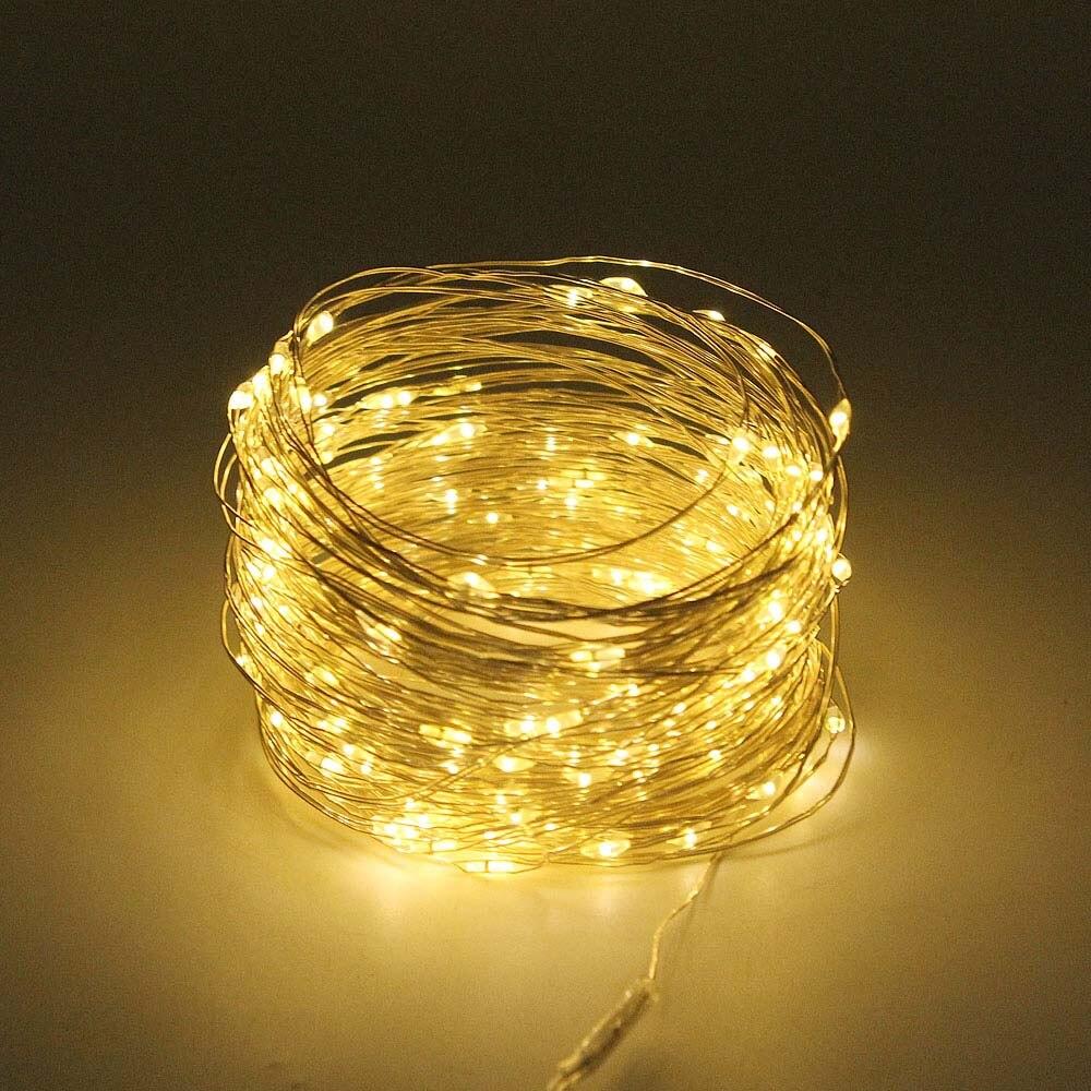 Solar Powered LED String Lights Outdoor Waterproof Fairy Lights