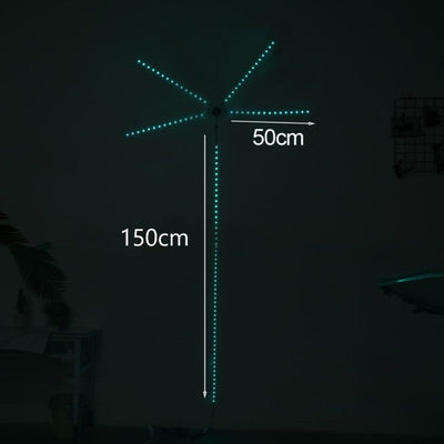 Firework Strips LED Starburst String Lights With Sound Control For Bedroom