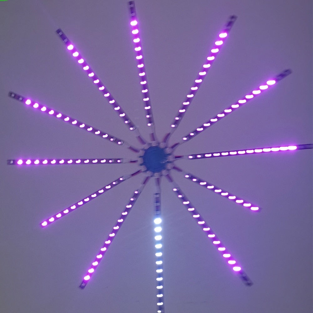 Firework Strips LED Starburst String Lights With Sound Control For Bedroom
