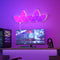 LED Triangular Quantum Lamp Triangle Wall Light For Party Decor