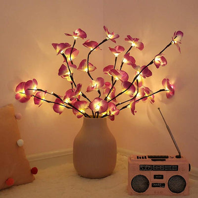 LED Willow Branch Lamp Decorative Ambient Light For Home