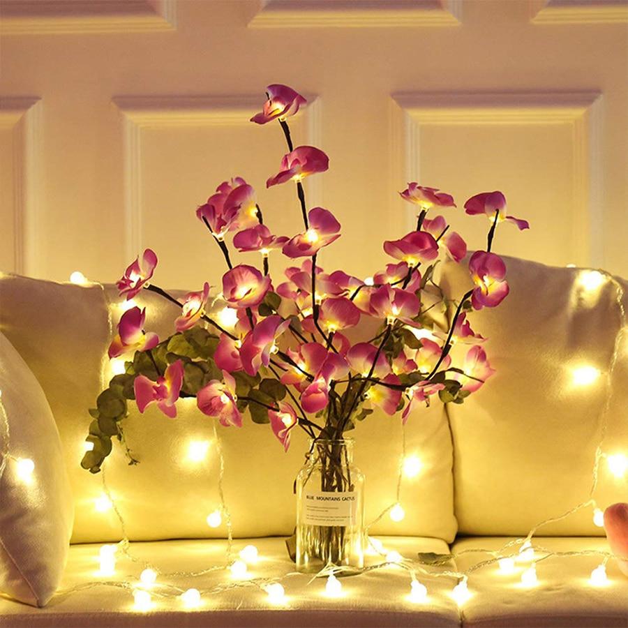 LED Willow Branch Lamp Decorative Ambient Light For Home