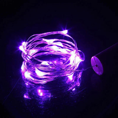 LED Wine Bottle Lights Cork Battery Operated Mini Fairy String Lights
