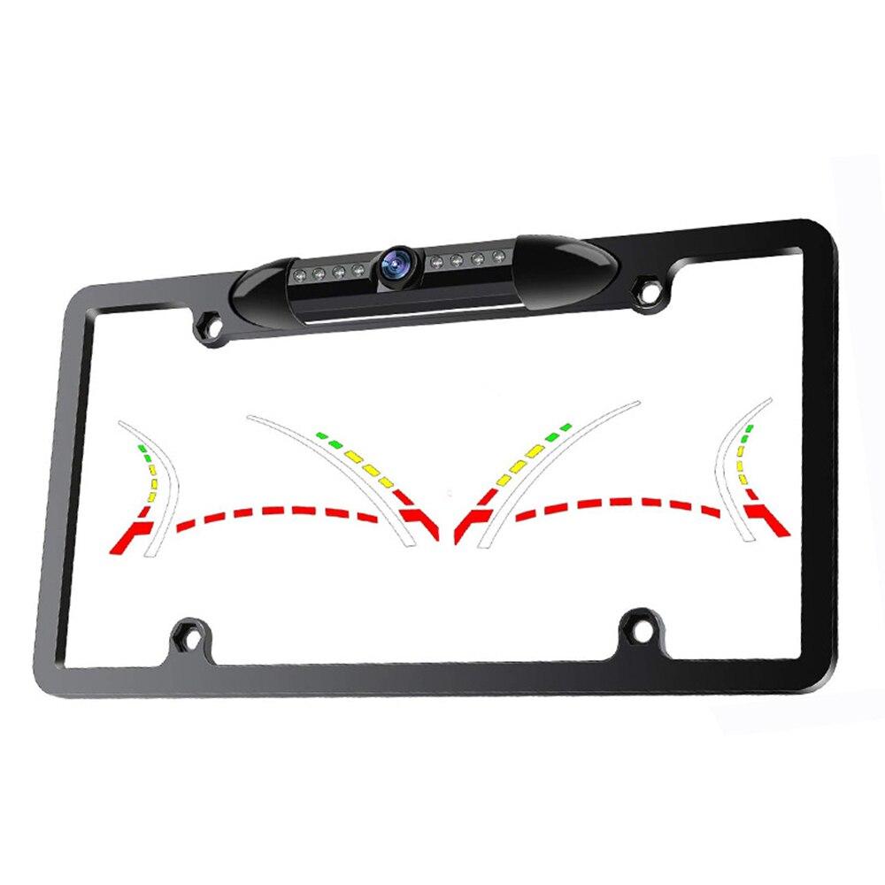 Rear View Camera License Plate Frame With Waterproof Housing