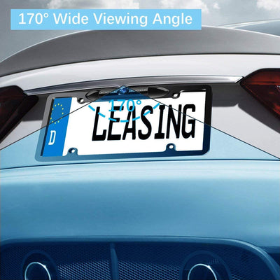 Rear View Camera License Plate Frame With Waterproof Housing