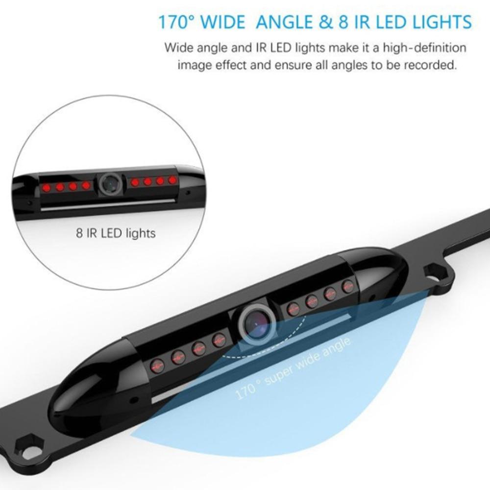 Rear View Camera License Plate Frame With Waterproof Housing