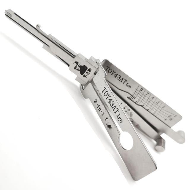 Lishi 2 In 1 Reader Locksmith Tool For Precision Key Decoding