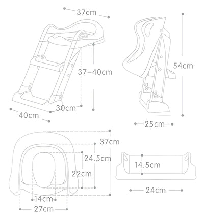 Little Ones Potty Trainer Soft Comfortable Toddler Seat