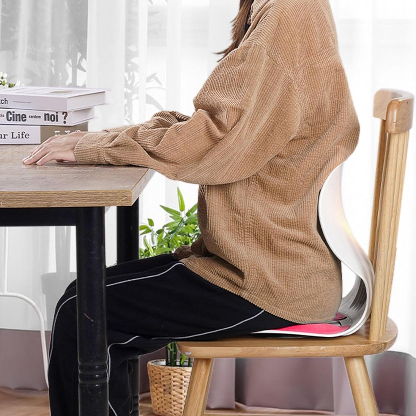 Lumbar Support Chair Cushion For Comfortable Posture And Pain Relief