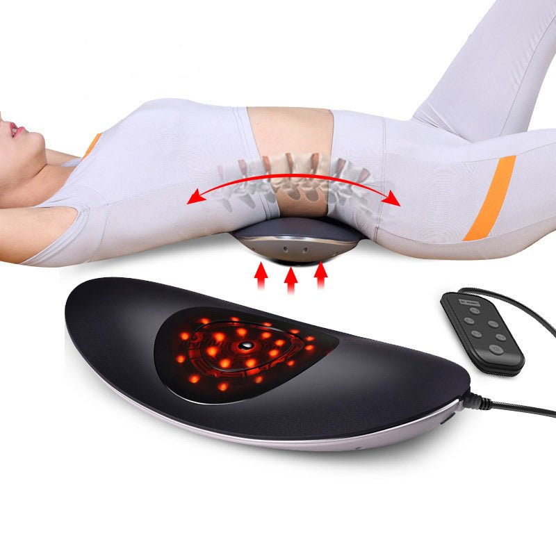 Lumbar Traction Device Electric Portable Therapy For Lower Back Pain