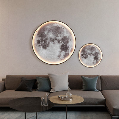 Luxury Moon Wall Lamp Nordic Light For Living Room Bedroom Hallway