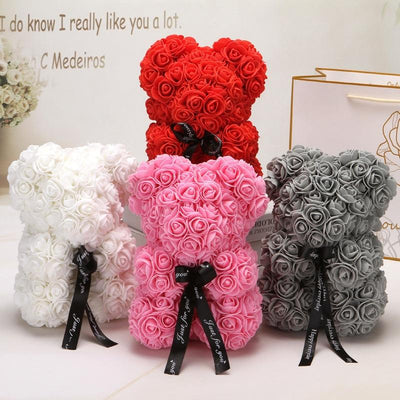 Luxury Rose Bear Romantic Gift For Special Occasions