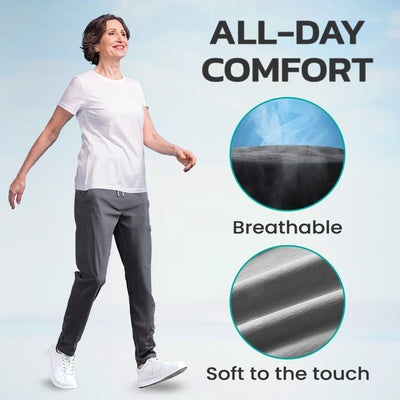 Unisex Quick Dry Stretch Pants Pull-on Lightweight Comfort