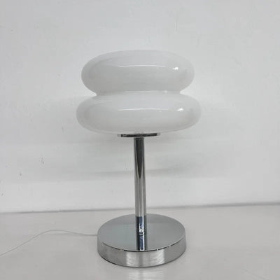 Macaron Glass Table Lamp Tricolor Dimming Eye-Caring Night Light