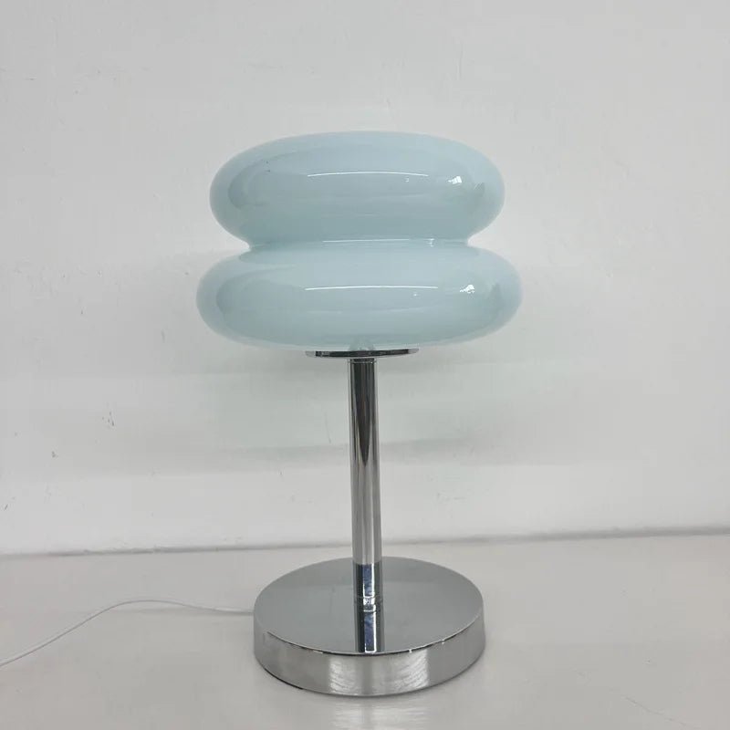 Macaron Glass Table Lamp Tricolor Dimming Eye-Caring Night Light