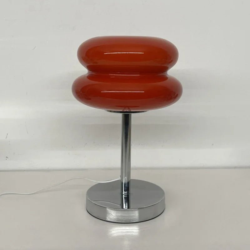 Macaron Glass Table Lamp Tricolor Dimming Eye-Caring Night Light