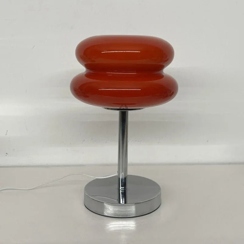 Macaron Glass Table Lamp Tricolor Dimming Eye-Caring Night Light
