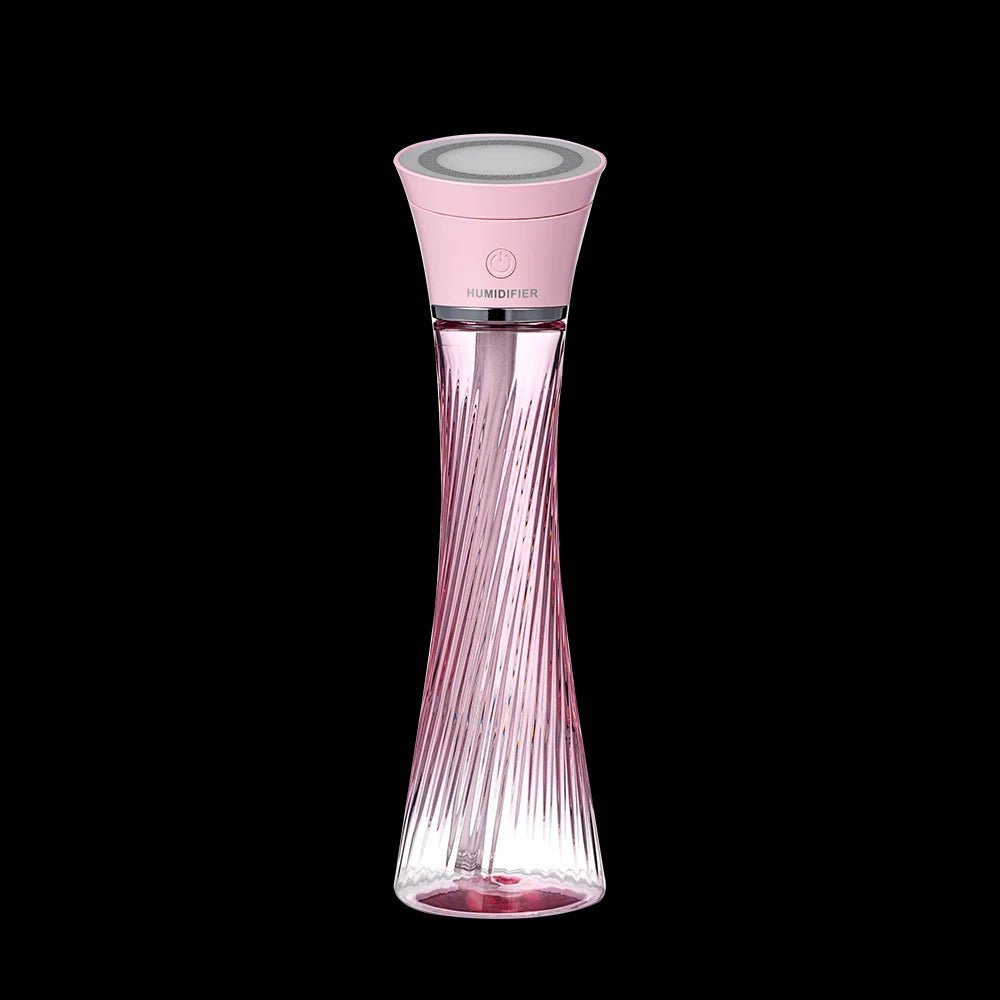 Magic Tower Portable USB Air Humidifier With Night Light 250ml Tank