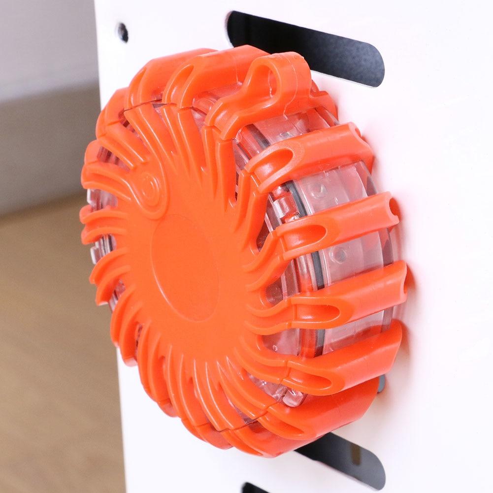Magnetic LED Emergency Safety Flare Red Warning Light For Vehicles
