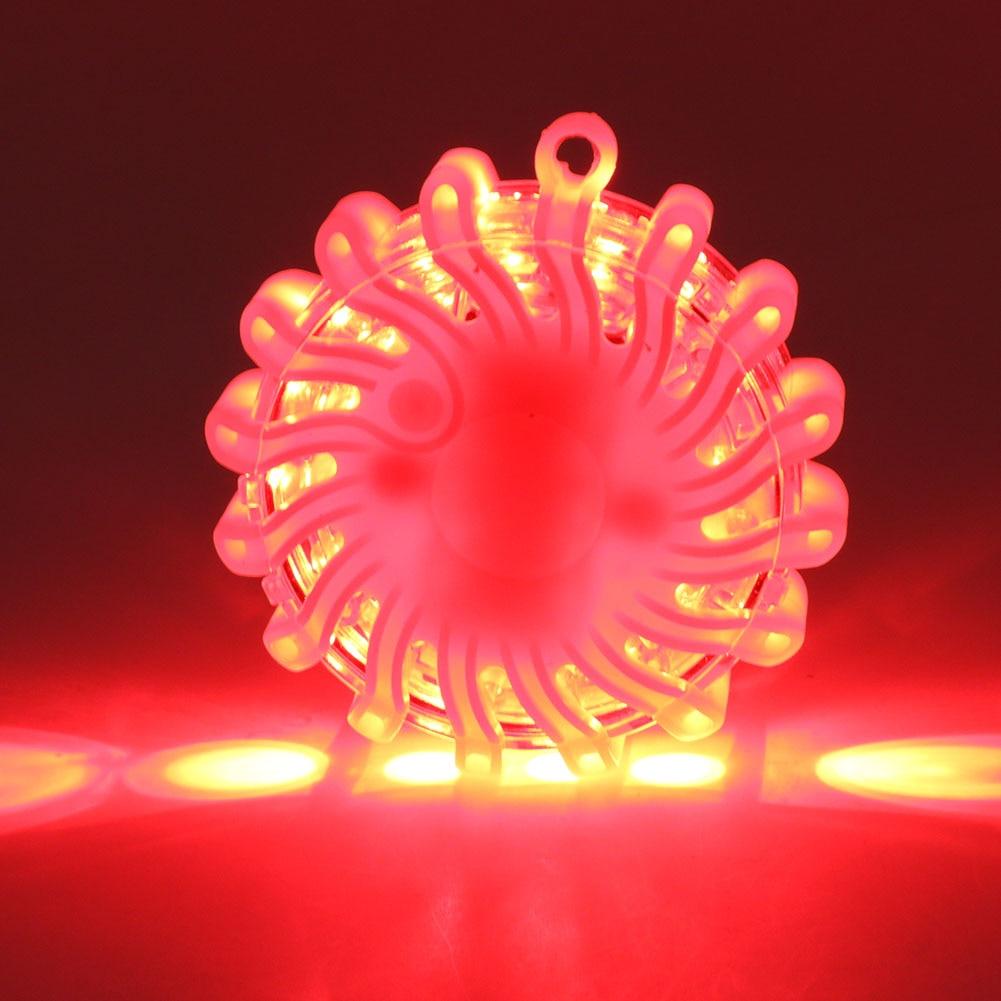 Magnetic LED Emergency Safety Flare Red Warning Light For Vehicles
