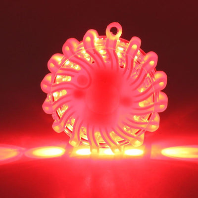 Magnetic LED Emergency Safety Flare Red Warning Light For Vehicles
