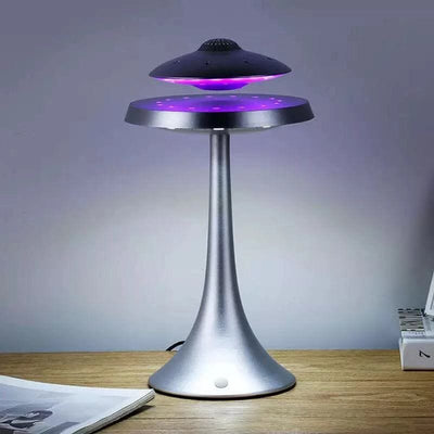 Magnetic Levitation Bluetooth Speaker Floating LED Charging Lamp