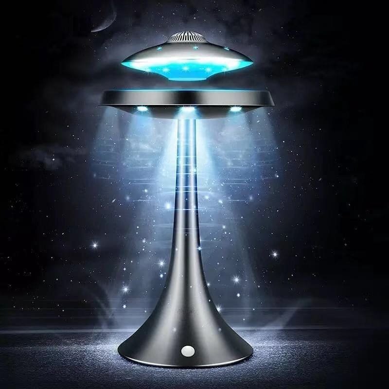 Magnetic Levitation Bluetooth Speaker Floating LED Charging Lamp