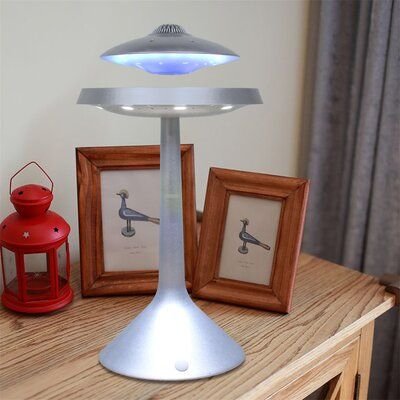 Magnetic Levitation Bluetooth Speaker Floating LED Charging Lamp