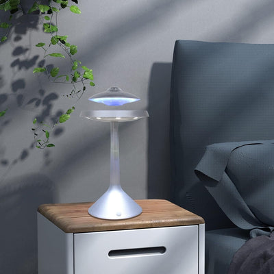 Magnetic Levitation Bluetooth Speaker Floating LED Charging Lamp