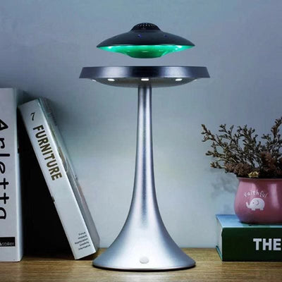 Magnetic Levitation Bluetooth Speaker Floating LED Charging Lamp