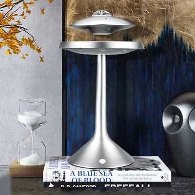 Magnetic Levitation Bluetooth Speaker Floating LED Charging Lamp