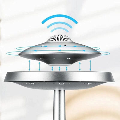 Magnetic Levitation Bluetooth Speaker Floating LED Charging Lamp