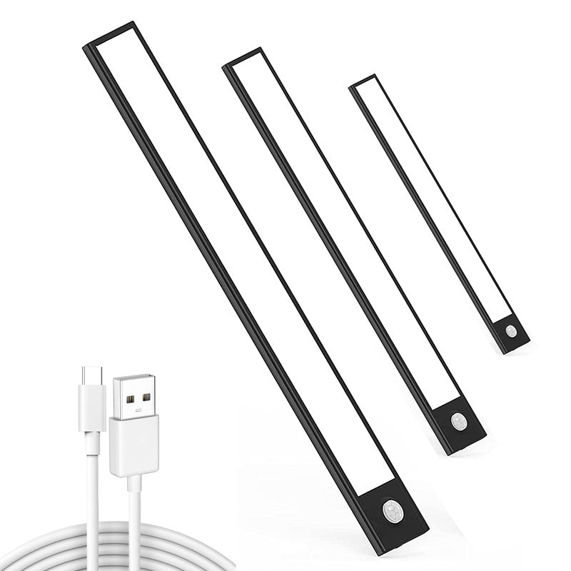 Magnetic LED Light Bar With Motion Sensor Under Cabinet Lighting