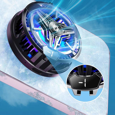 Mobile Phone Gaming Cooler With Ultra-Fast Semiconductor Radiator