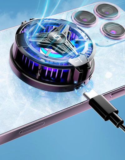 Mobile Phone Gaming Cooler With Ultra-Fast Semiconductor Radiator