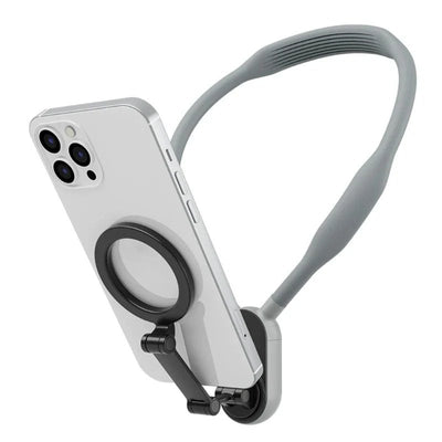 Magnetic Neck Phone Holder Hands Free Cell Phone Mount For Vlog