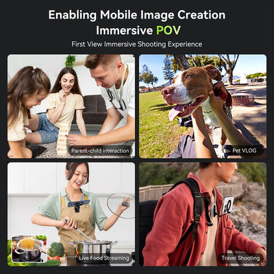 Magnetic Neck Phone Holder Hands Free Cell Phone Mount For Vlog