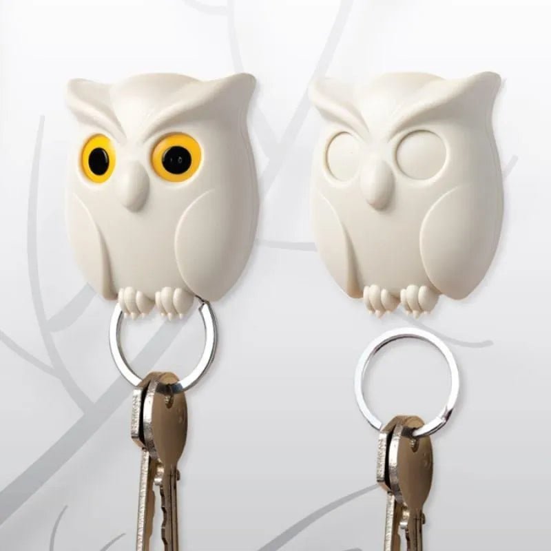 Magnetic Key Holder Night Owl With Automatic Open Close Feature