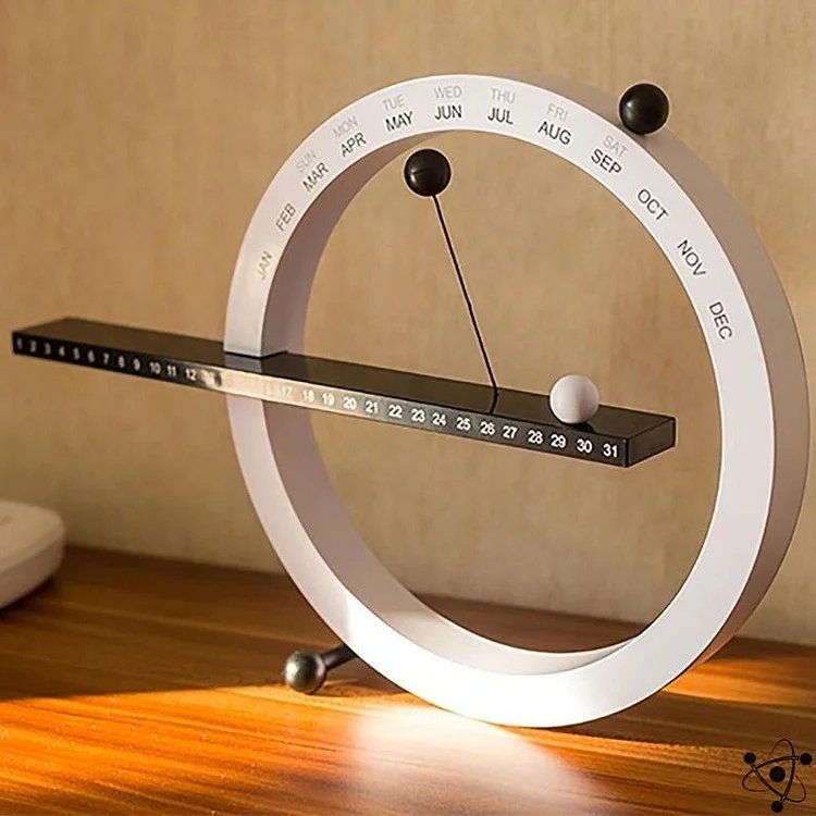 Magnetic Perpetual Calendar European Style Home Decor Ornament