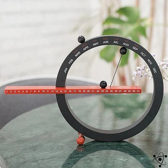 Magnetic Perpetual Calendar European Style Home Decor Ornament