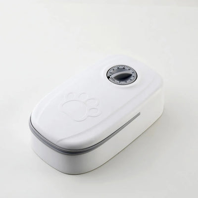 Automatic Pet Food Dispenser With Programmable Timer For Cats And Dogs