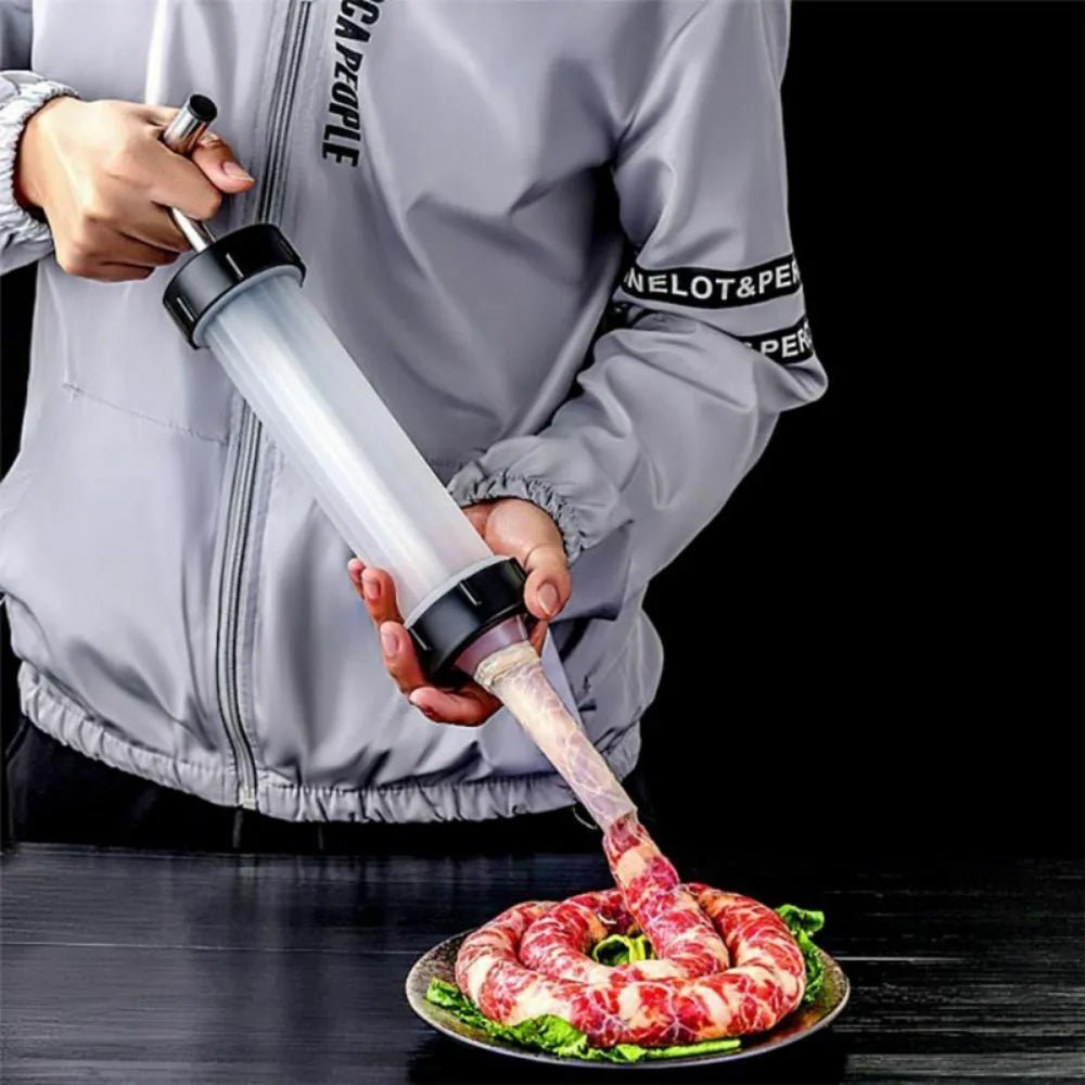 Manual Sausage Machine Kitchen Stuffer Tool For Household Use