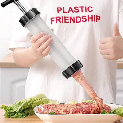 Manual Sausage Machine Kitchen Stuffer Tool For Household Use