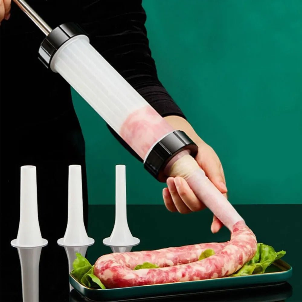 Manual Sausage Machine Kitchen Stuffer Tool For Household Use