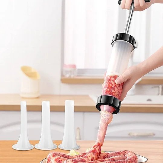Manual Sausage Machine Kitchen Stuffer Tool For Household Use