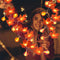Maple Leaves Halloween String Lights Pumpkin Fairy Lights Decorations